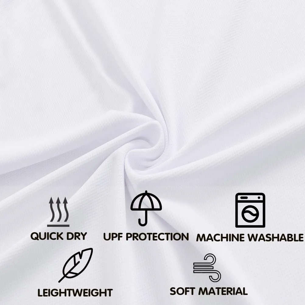 3/5 Pack Men's Long Sleeve Shirts Quick Dry Moisture Wicking Crewneck T-Shirt for Gym Workout Running