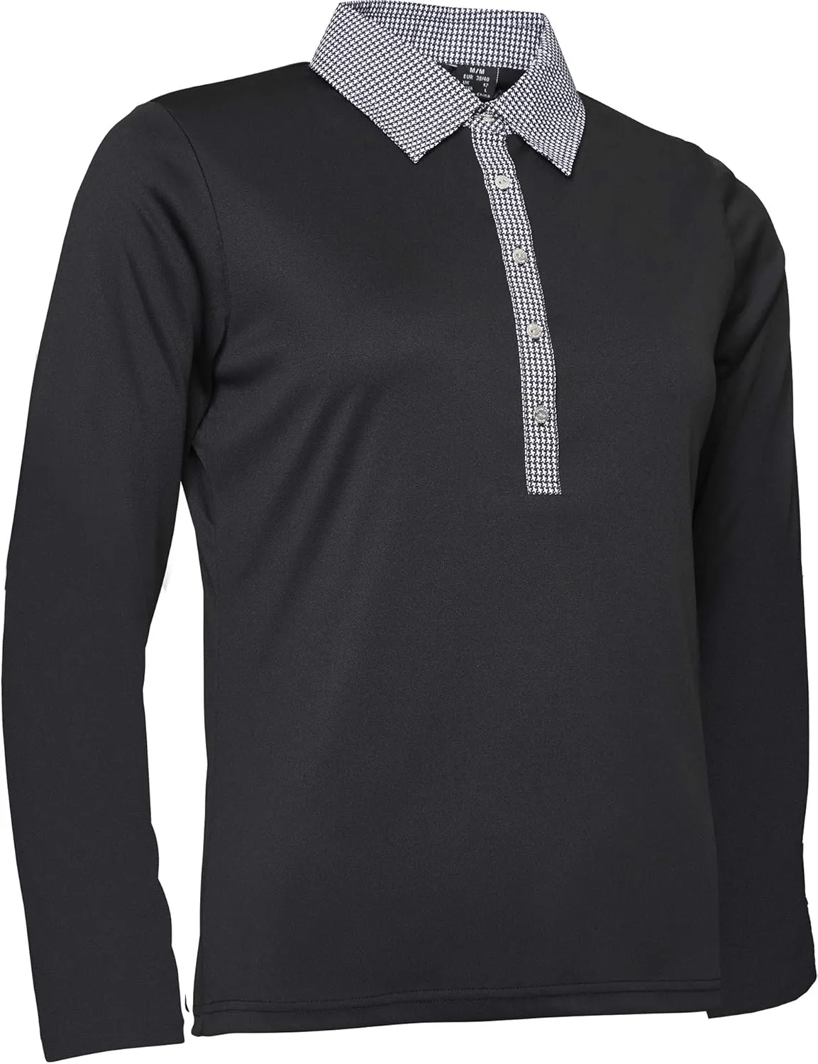 ABACUS Sportswear Womens Golf Polo, Golf Polo Shirts for Women, Crail Longsleeve Golf Polo Shirt
