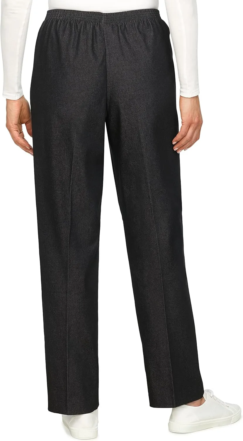 Alfred Dunner Women's Missy Denim Proportioned Short Pant