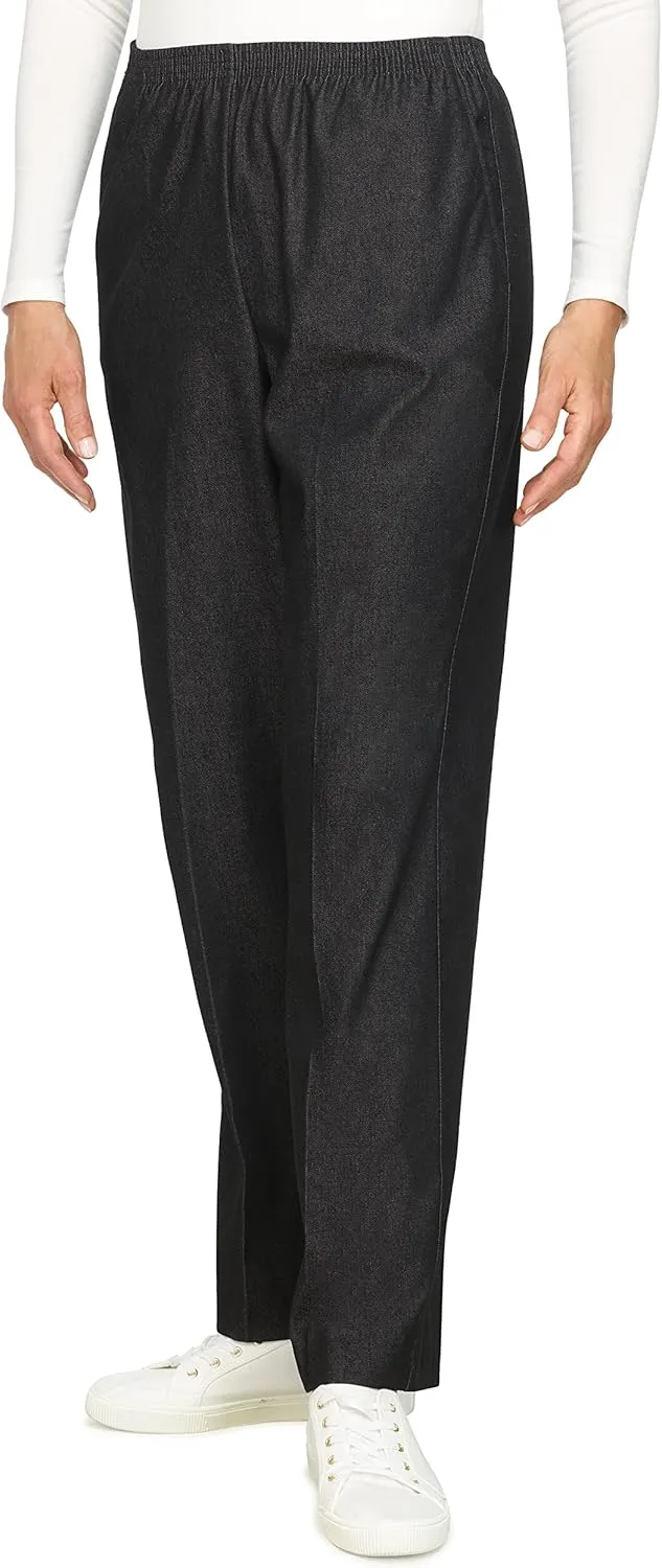 Alfred Dunner Women's Missy Denim Proportioned Short Pant