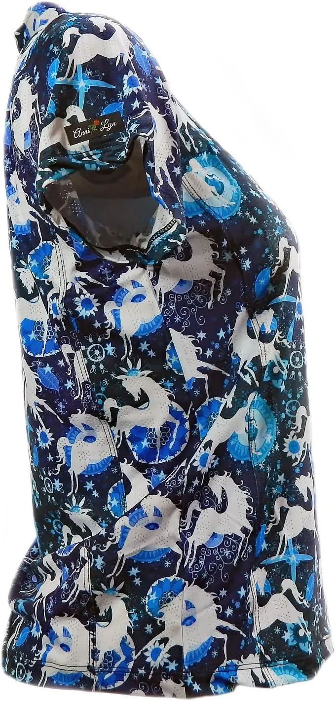 Anni Lyn Sportswear Kid's ProAire Printed Short Sleeve Shirt