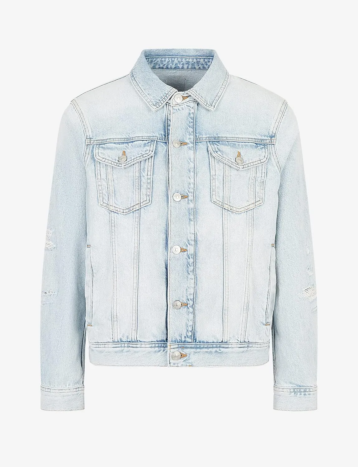 Armani Exchange Men's Basics by Armani Classic Denim Jacket
