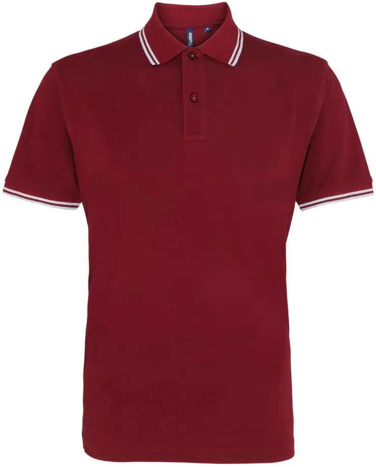 Asquith & Fox Men's classic fit - tipped polo