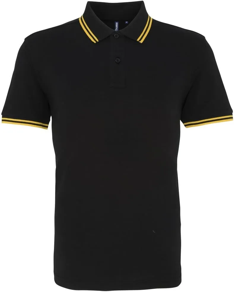 Asquith & Fox Men's classic fit - tipped polo
