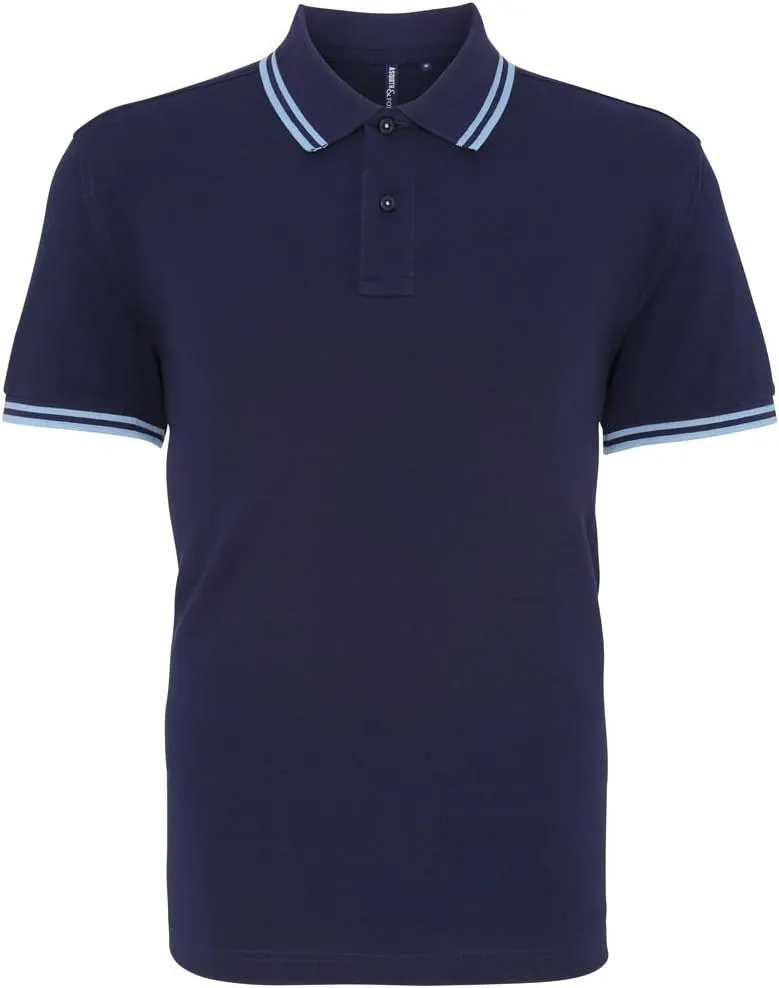Asquith & Fox Men's classic fit - tipped polo