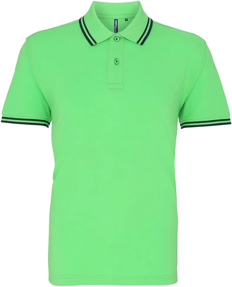 Asquith & Fox Men's classic fit - tipped polo