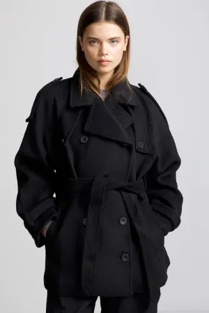 Bea Wool Jacket Black