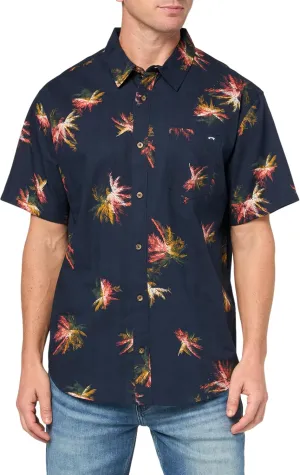 Billabong Men's Classic Sundays Woven Short Sleeve Shirt