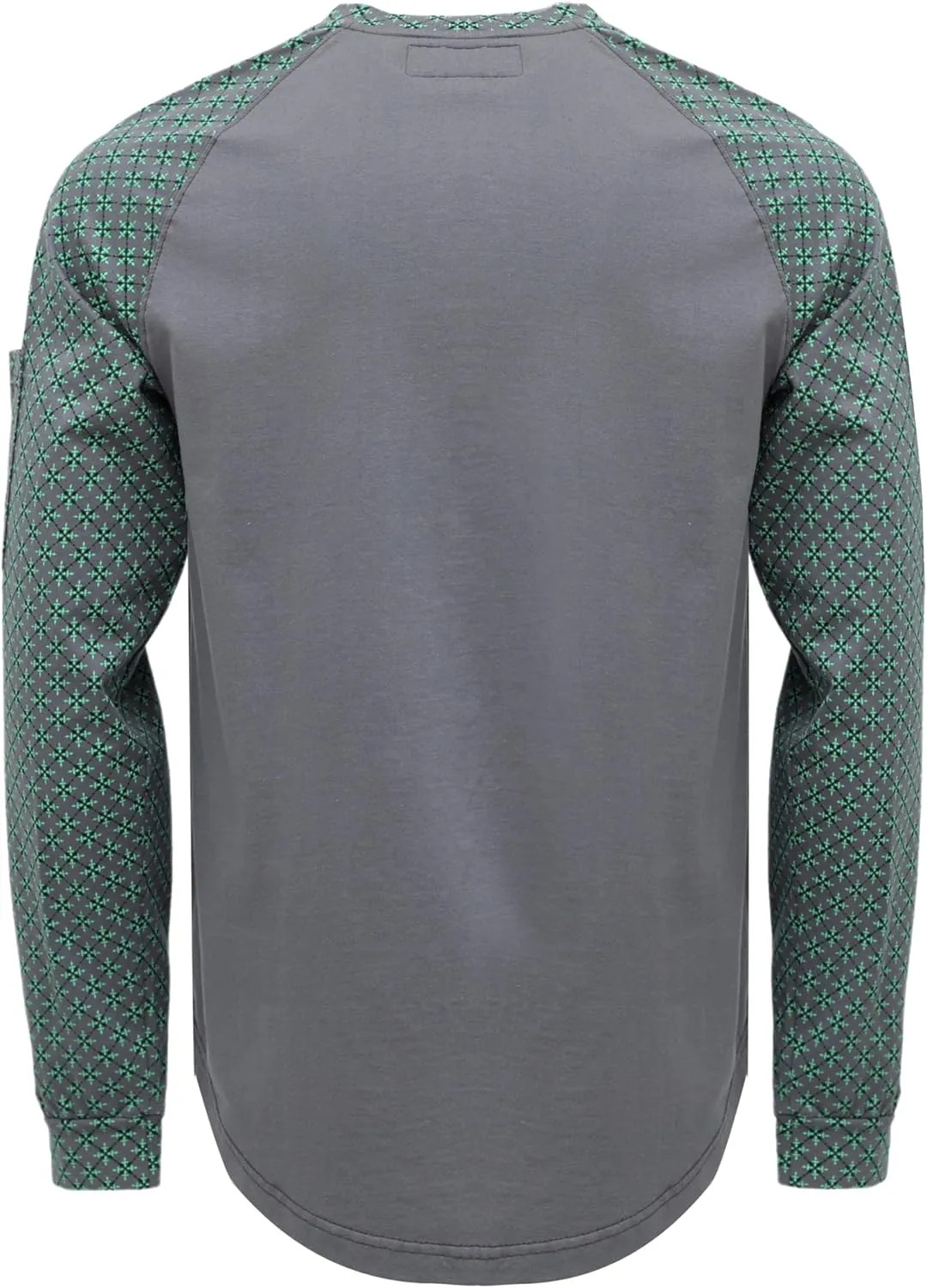 BOCOMAL FR Shirts 6oz Lightweight Flame Resistant Long Sleeve Henley Shirt Fire Retardant Workwear NFPA2112 CAT2