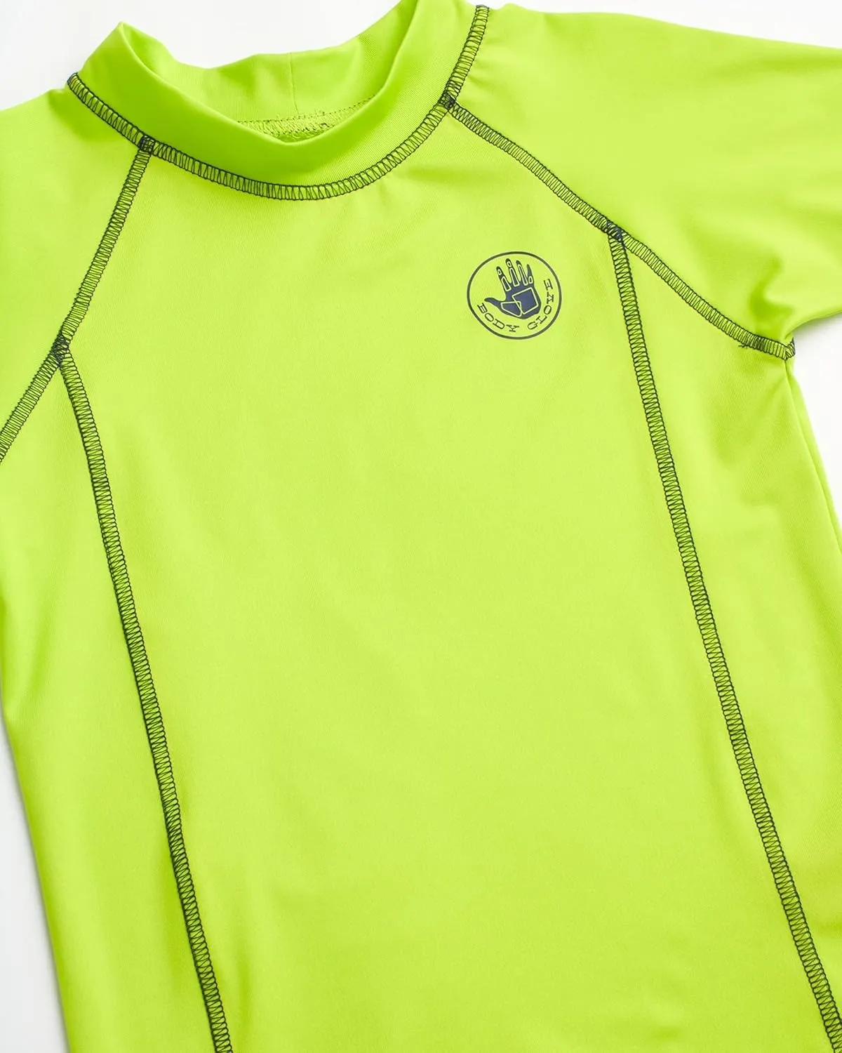 Body Glove Boys Swim Shirt - UPF 50  UV Sun Protection Quick Dry Short Sleeve Rash Guard for Boys Surf Swimwear (Sizes: 5-14)