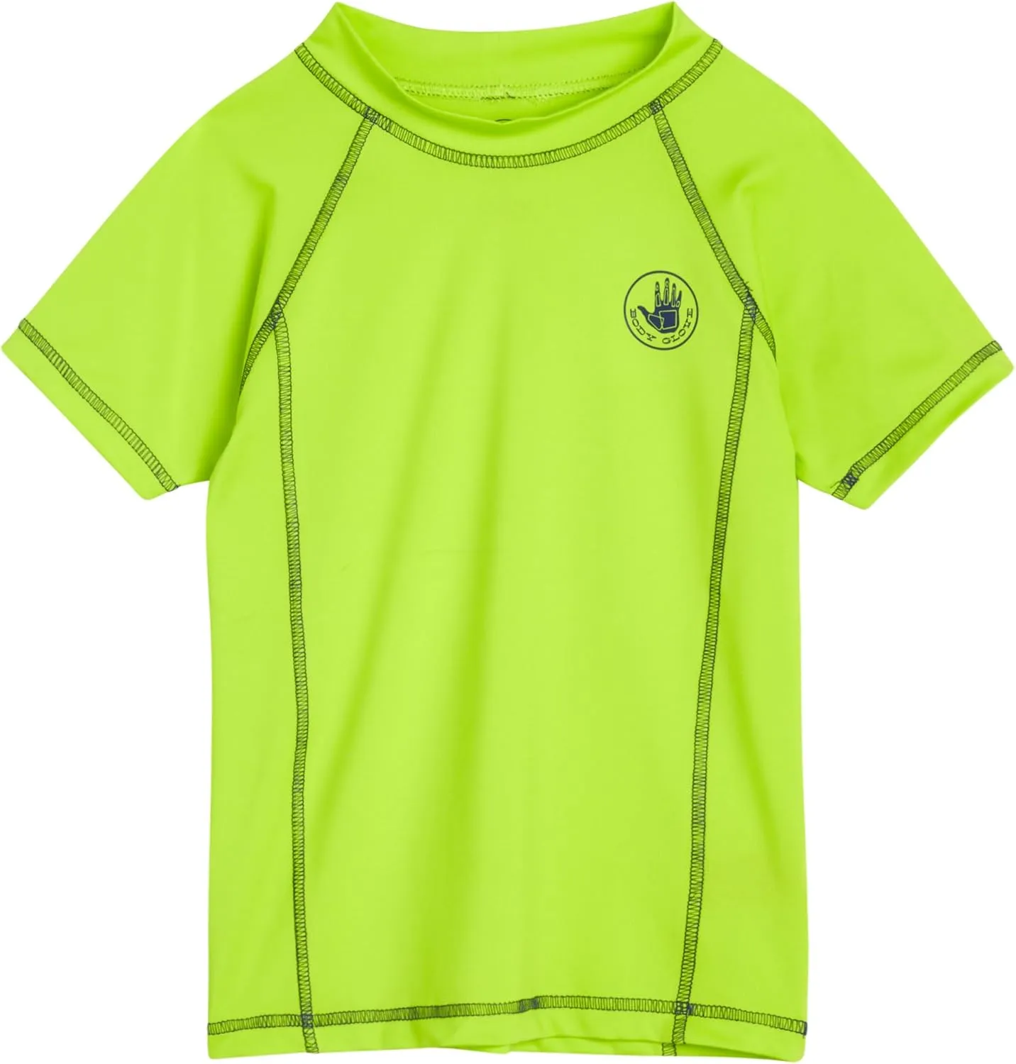 Body Glove Boys Swim Shirt - UPF 50  UV Sun Protection Quick Dry Short Sleeve Rash Guard for Boys Surf Swimwear (Sizes: 5-14)