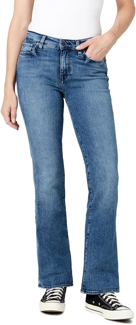 Buffalo David Bitton Women's Queen Mid-Rise Bootcut Jeans