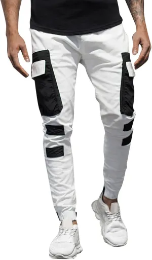 Cargo Pants for Men,Streetwear Hip Hop Pant Cargo Pants Joggers Casual Active Sports Sweatpants for Men Unisex
