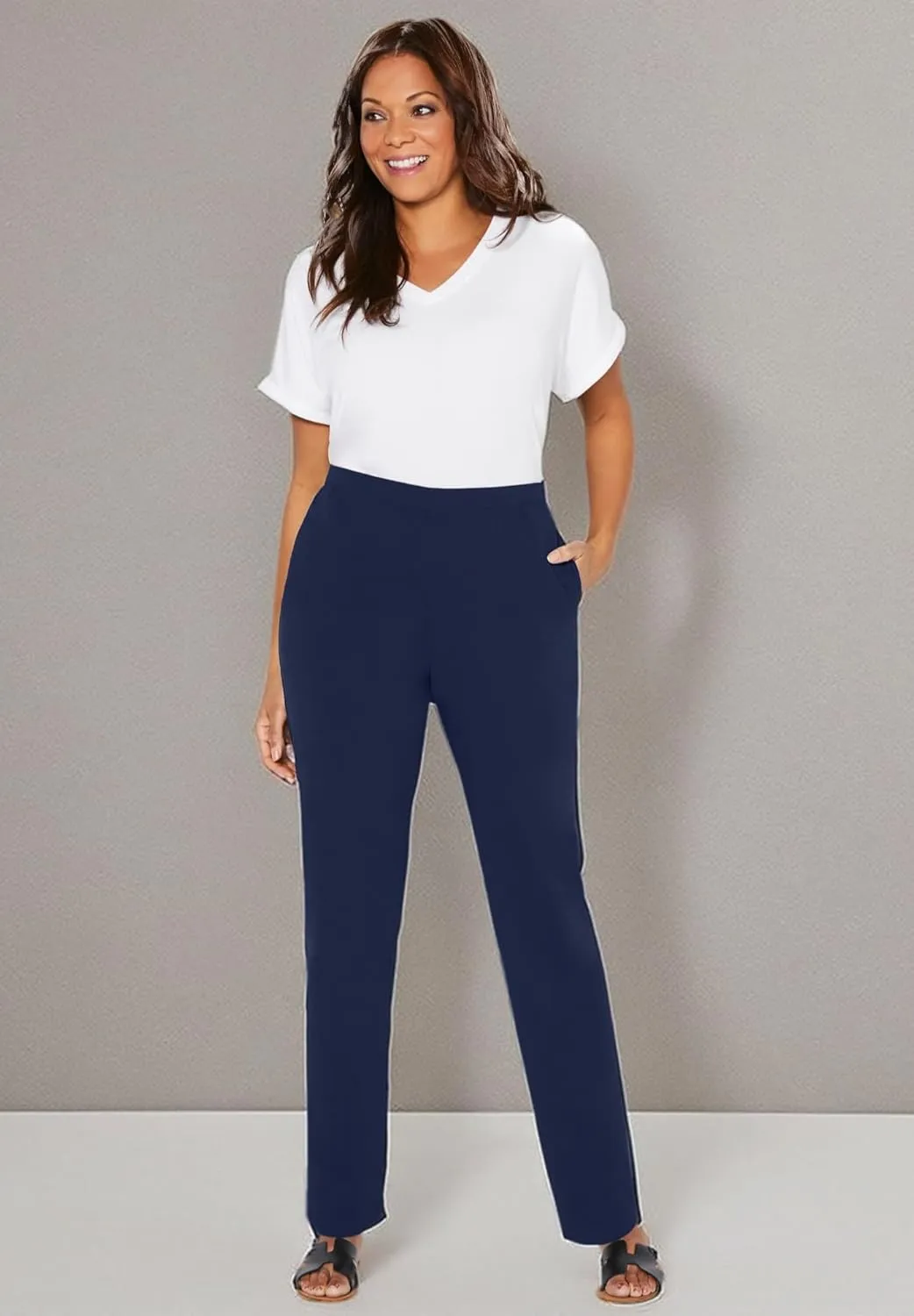 Catherines Women's Plus Size Suprema Pant
