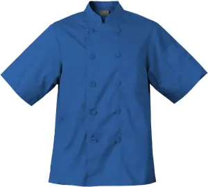 Chef Code Men's Short Sleeve Unisex Classic Chef Coat
