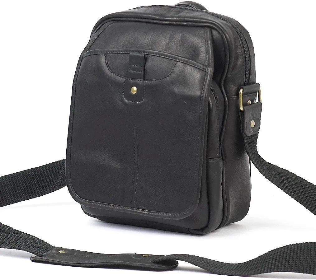 Claire Chase Classic Man Bag, Saddle, One Size