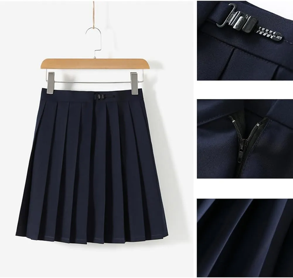Classic JK Uniform Japanese School Girls Uniform Sailor Shirts Pleated Skirt Set Students Anime Cosplay Costumes