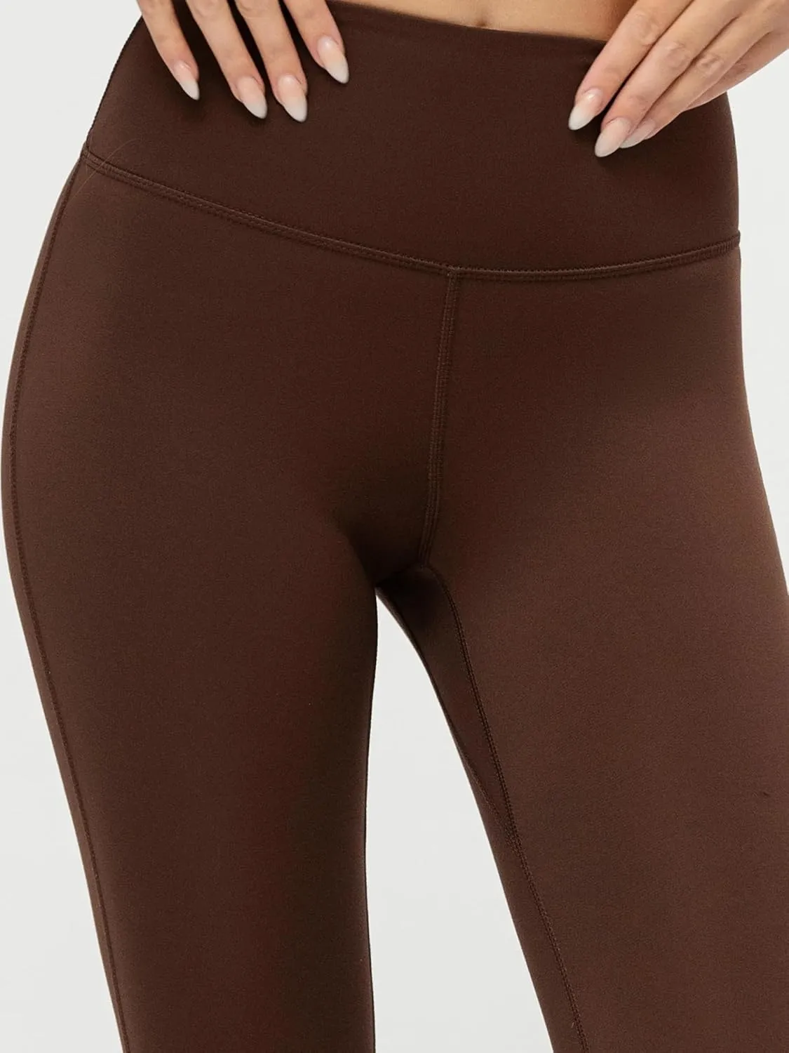 Conceited Leggings for Women - High Rise Active Tummy Control - Soft Sueded Adaptive Compression (Available in Plus Size)