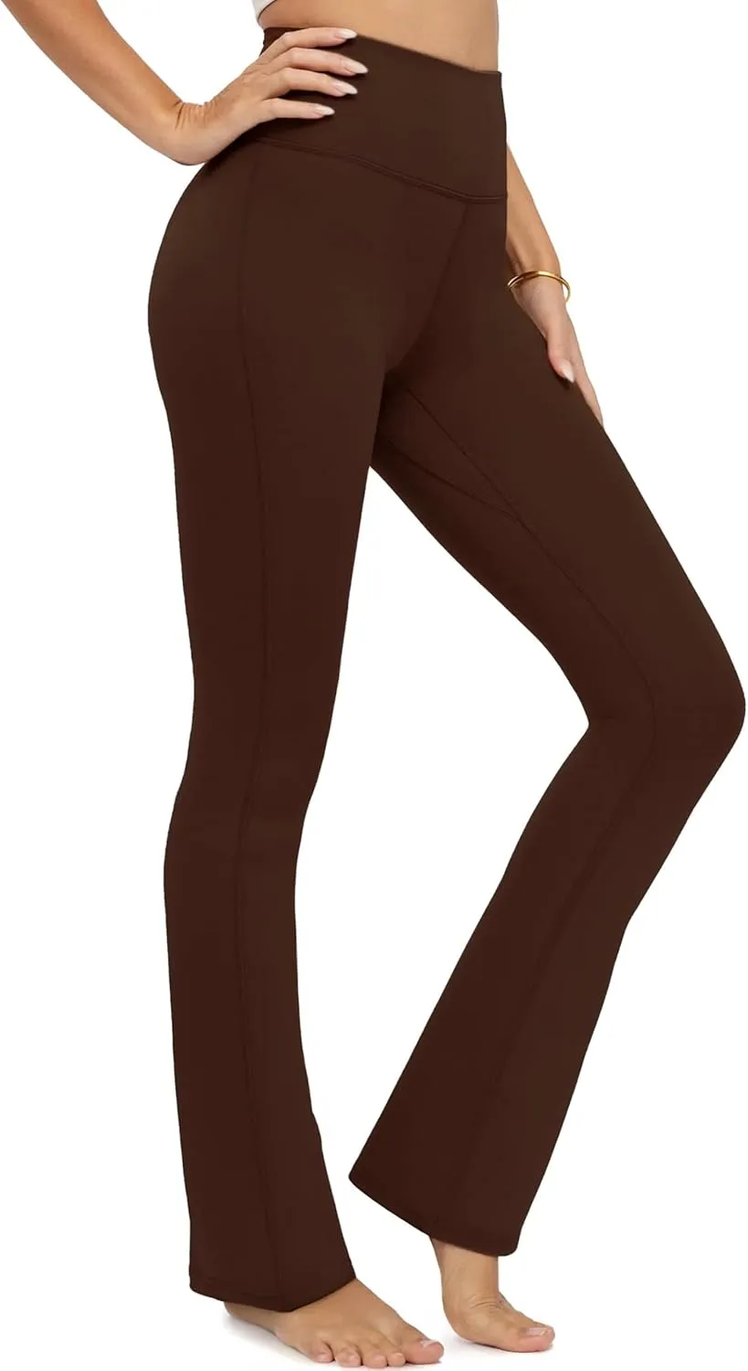 Conceited Leggings for Women - High Rise Active Tummy Control - Soft Sueded Adaptive Compression (Available in Plus Size)