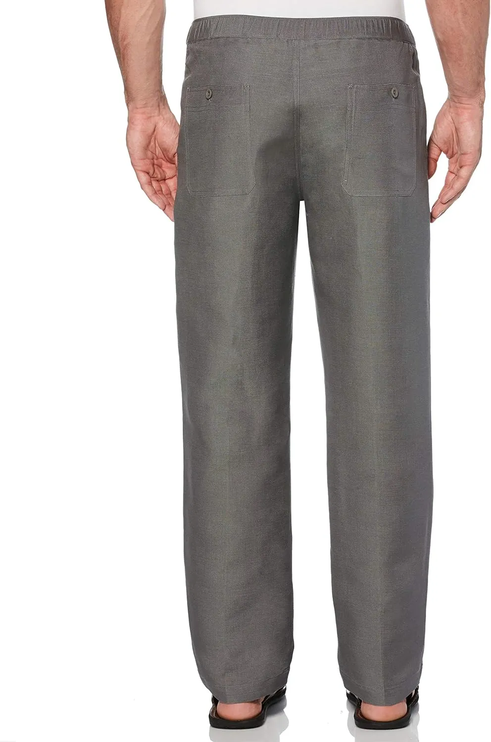 Cubavera Men's Linen-Blend Pants with Drawstring (Size Small-5x Big & Tall)