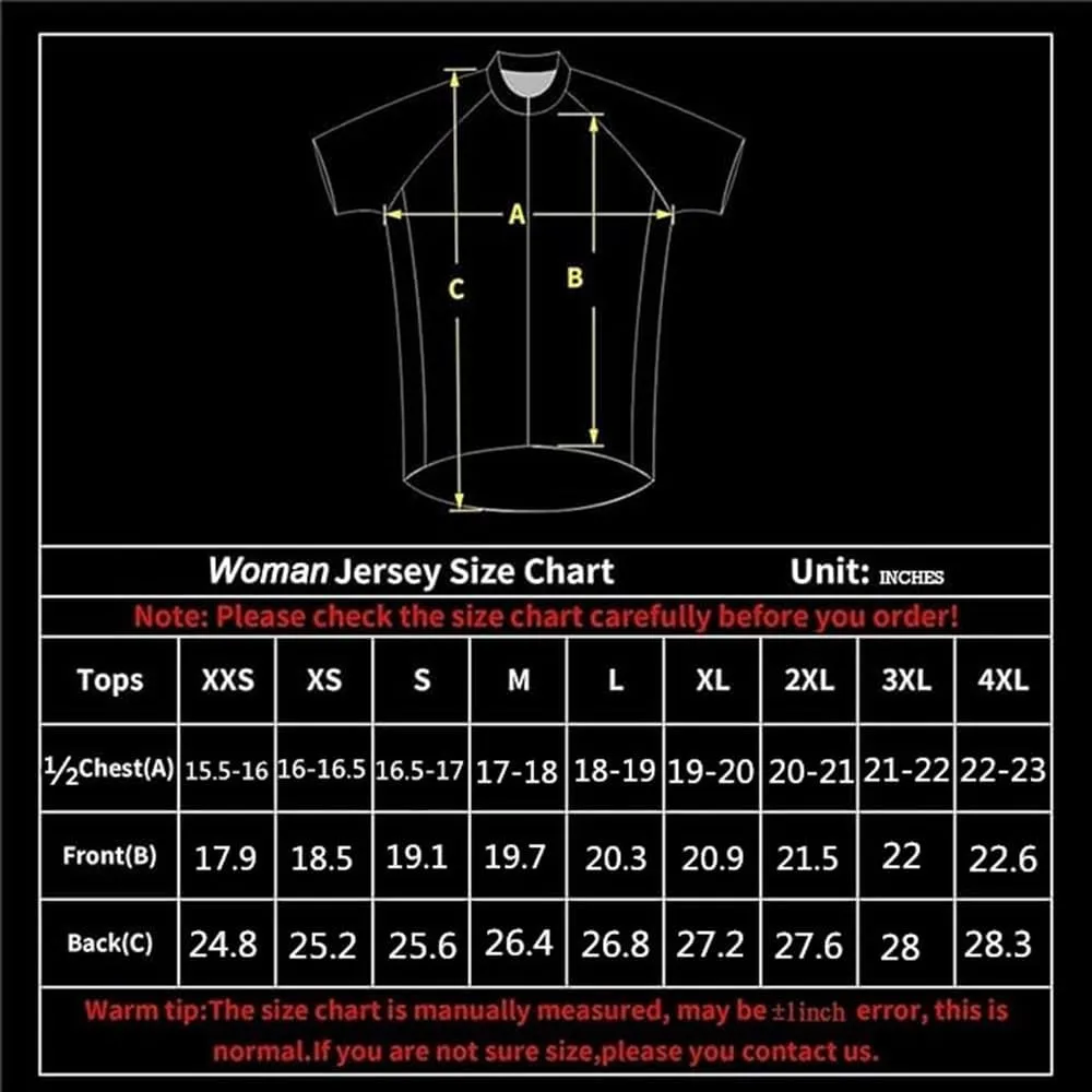 Customized Newark Women Cycling Jersey Short Sleeve Quick Dry Shirts