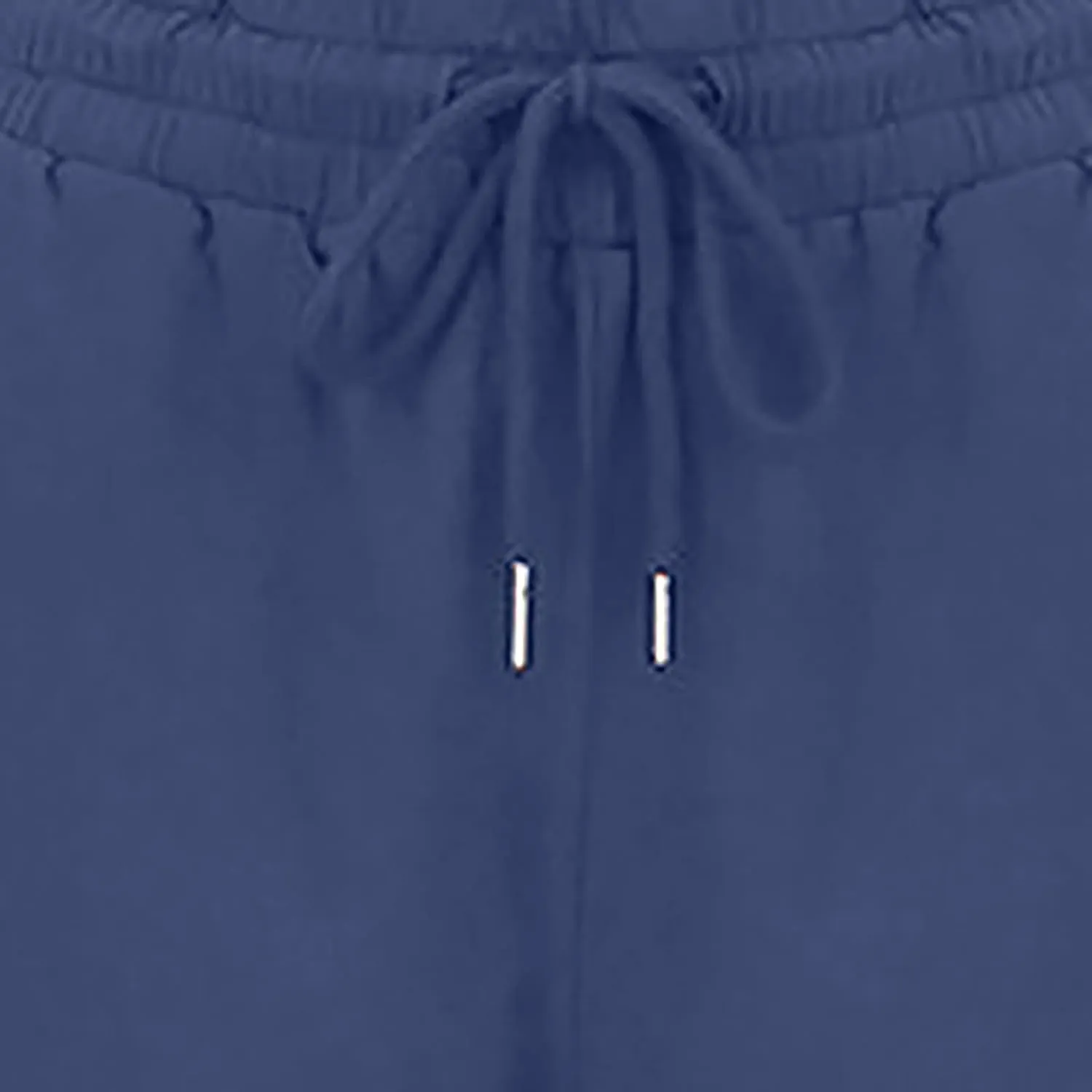 DASAYO Womens Summer Cotton Linen Lounge Pants Elastic Waist Trendy Casual Trousers Solid Color Drawstring Loose Long Pants