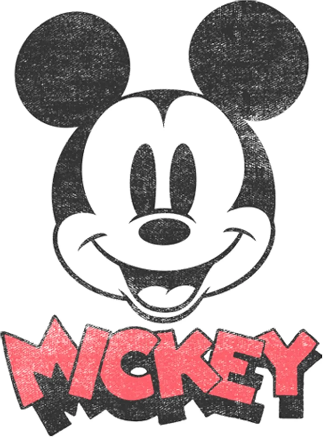 Disney Classic Mickey Heads Up Mens Pullover Hoodie