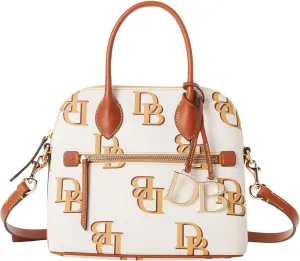 Dooney & Bourke Handbag, Monogram Domed Satchel
