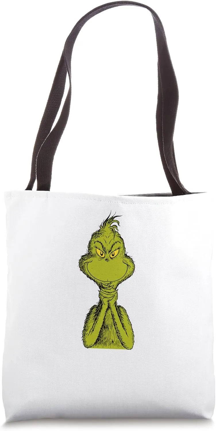 Dr. Seuss Classic Sly Grinch Tote Bag