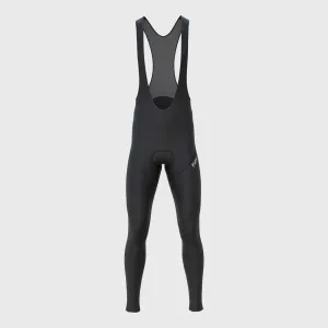 Fdx Arch Men's Black Thermal Padded Cycling Cargo Bib Tights