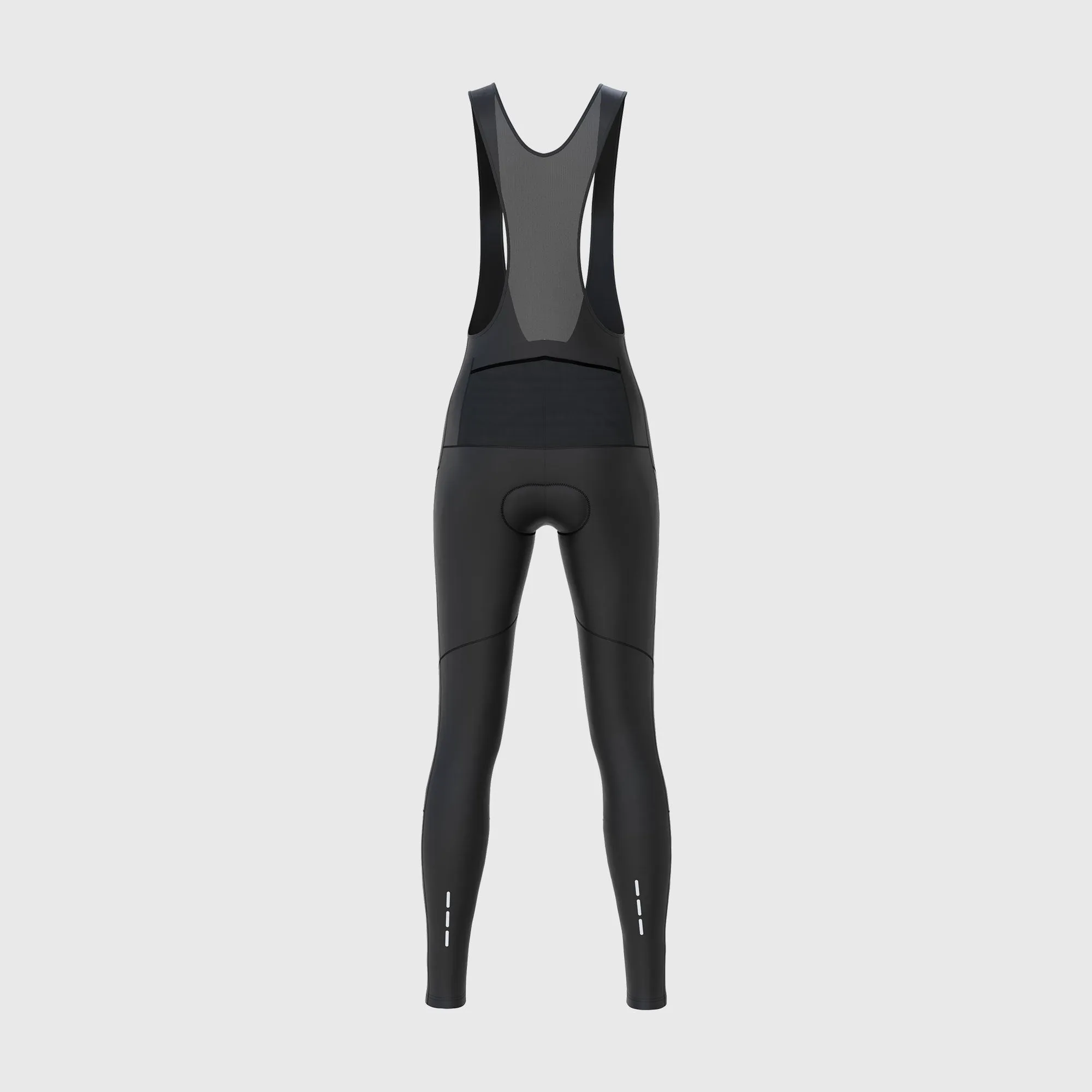 Fdx Women's Set Arch Thermal Roubaix Long Sleeve Cycling Jersey & Cargo Bib Tights - Black