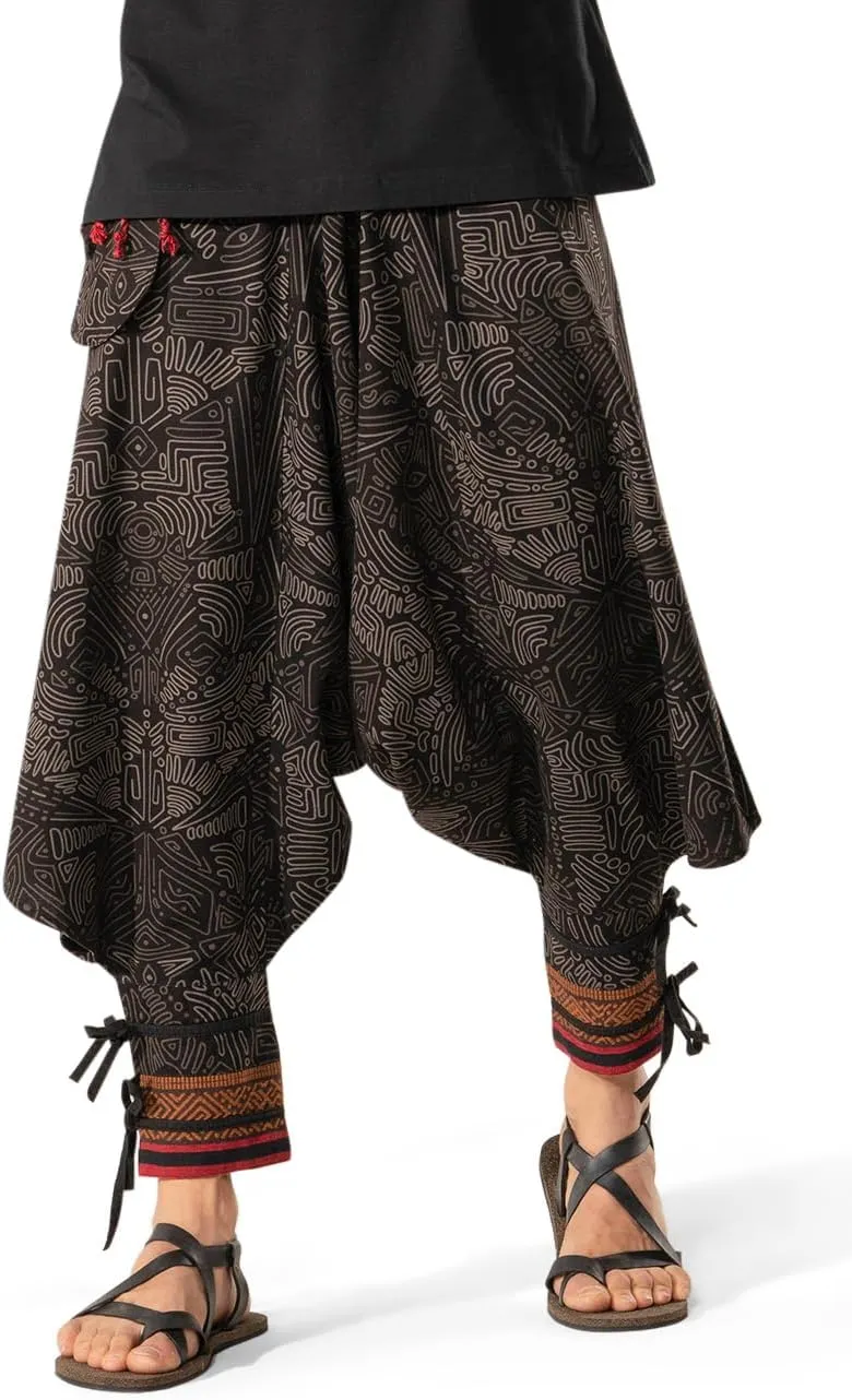 Festival Clothes Tribal Hippie Elephant Pajama Parachute Boho Summer Clothes Yoga Harem Pants for Men