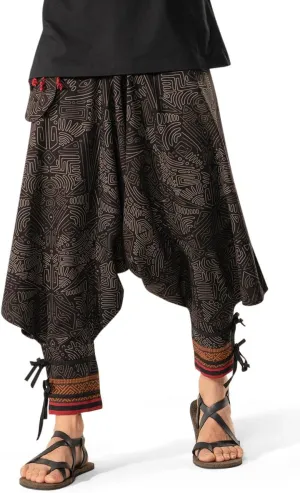 Festival Clothes Tribal Hippie Elephant Pajama Parachute Boho Summer Clothes Yoga Harem Pants for Men