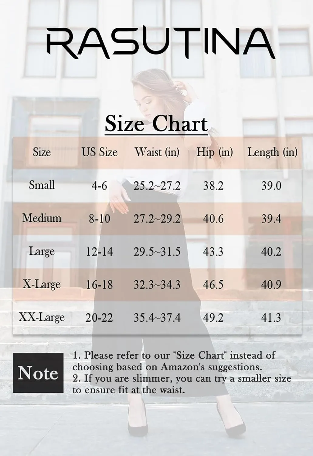 High Waisted Palazzo Pants for Women Dressy Wide Leg Work Pants Casual Trousers