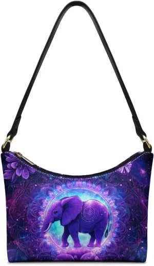HUGS IDEA Shoulder Bag for Women Small Clutch Purse Mini Handbags PU Leather Underarm Bag