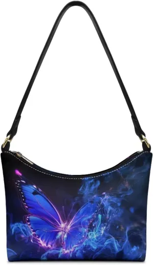 HUGS IDEA Shoulder Bag for Women Small Clutch Purse Mini Handbags PU Leather Underarm Bag