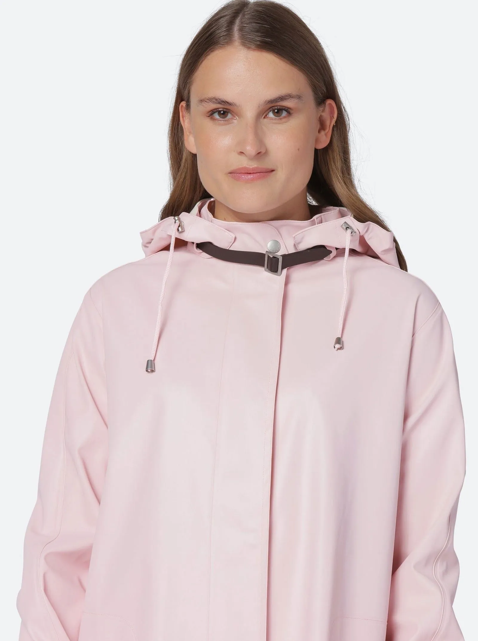 ILSE JACOBSEN - RAIN71 Light Detachable Hood Coat - Lavender Pink