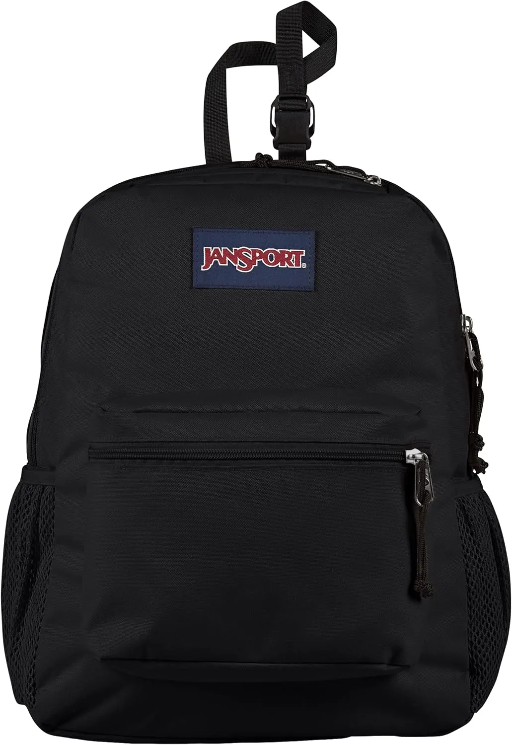 JanSport Central Adaptive Backpack  Wheelchair & Walker Compatible, Tuck-Away Shoulder Straps, Adjustable Backrest Loops & Anchor Straps, Iconic Design, Black