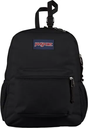 JanSport Central Adaptive Backpack  Wheelchair & Walker Compatible, Tuck-Away Shoulder Straps, Adjustable Backrest Loops & Anchor Straps, Iconic Design, Black