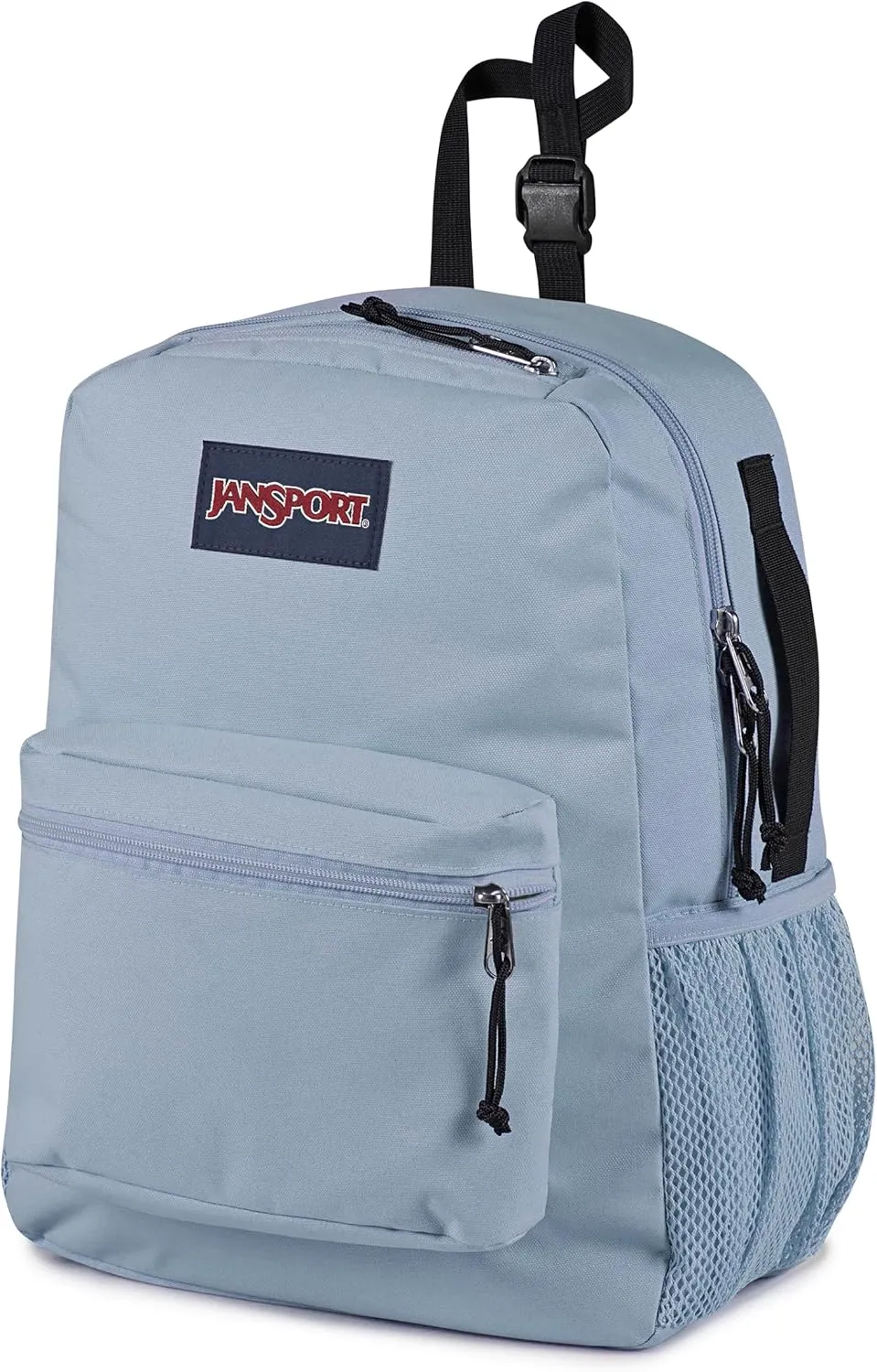 JanSport Central Adaptive Backpack  Wheelchair & Walker Compatible, Tuck-Away Shoulder Straps, Adjustable Backrest Loops & Anchor Straps, Iconic Design, Blue Dusk