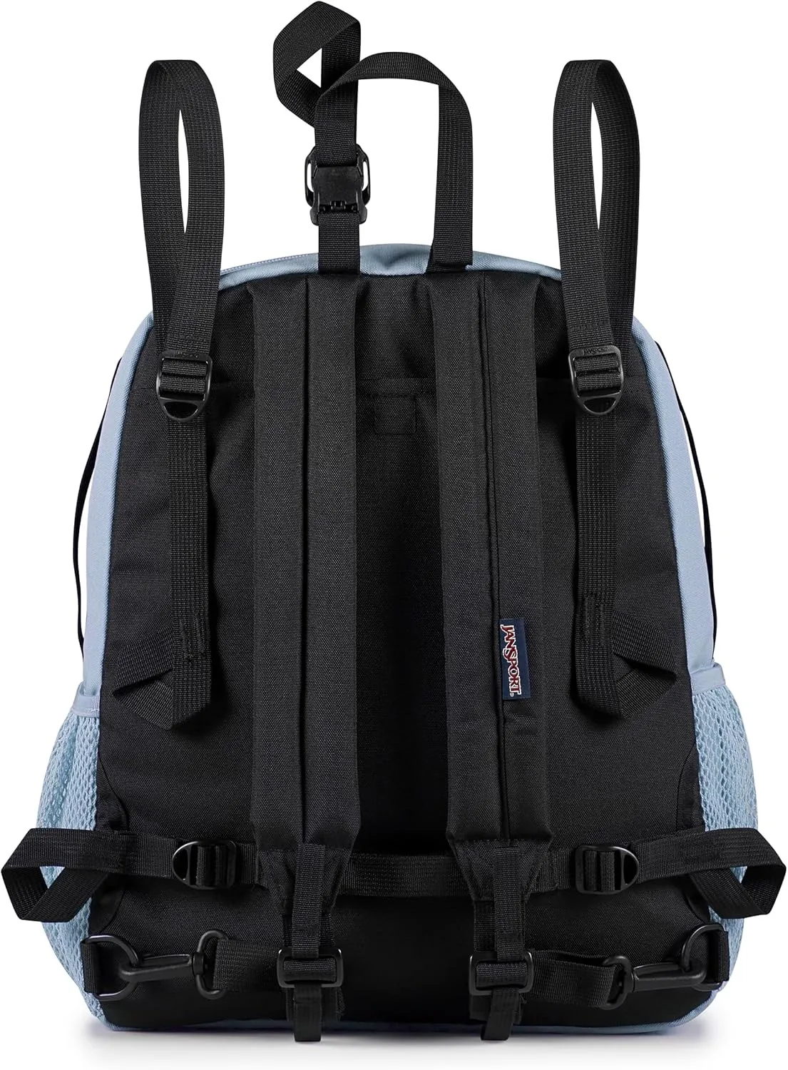 JanSport Central Adaptive Backpack  Wheelchair & Walker Compatible, Tuck-Away Shoulder Straps, Adjustable Backrest Loops & Anchor Straps, Iconic Design, Blue Dusk