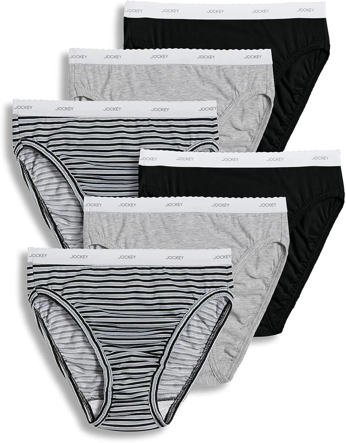 Jockey Women's Underwear Classic French Cut - 6 Pack
