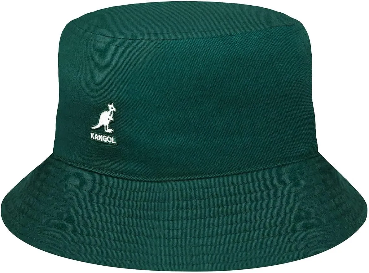 Kangol Washed Bucket Hat - Marine Teal/XL