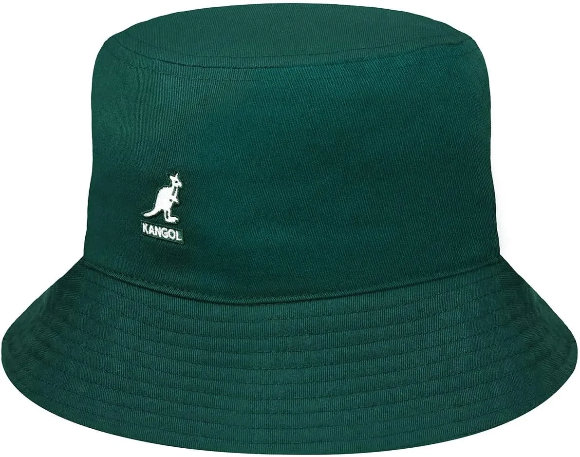 Kangol Washed Bucket Hat - Marine Teal/XL