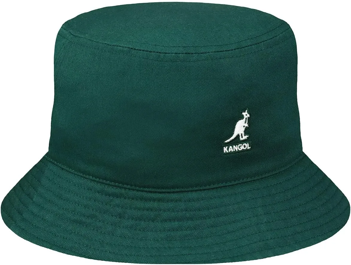 Kangol Washed Bucket Hat - Marine Teal/XL