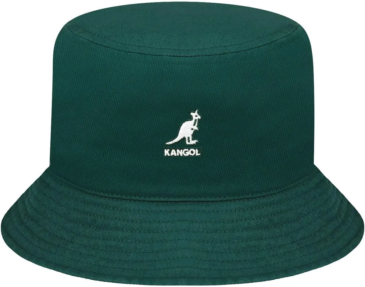 Kangol Washed Bucket Hat - Marine Teal/XL