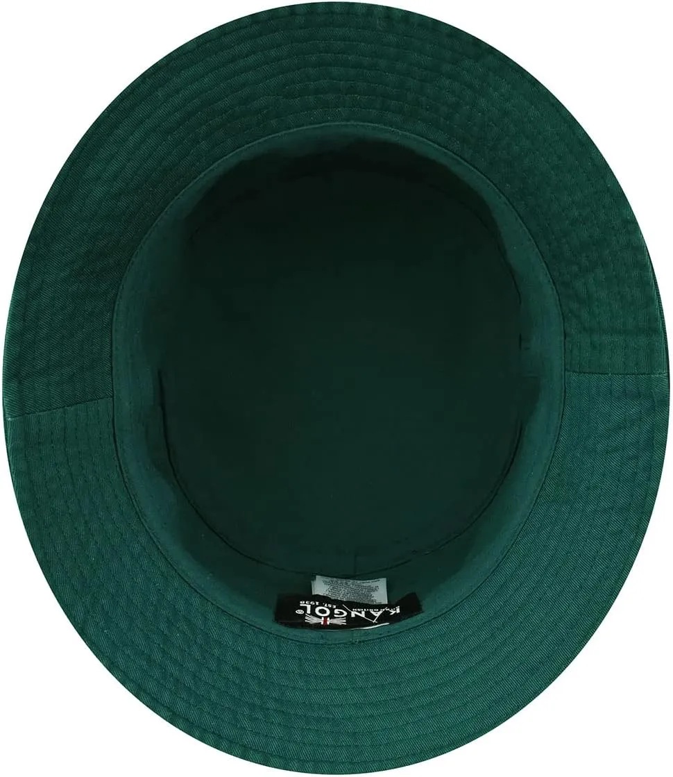 Kangol Washed Bucket Hat - Marine Teal/XL