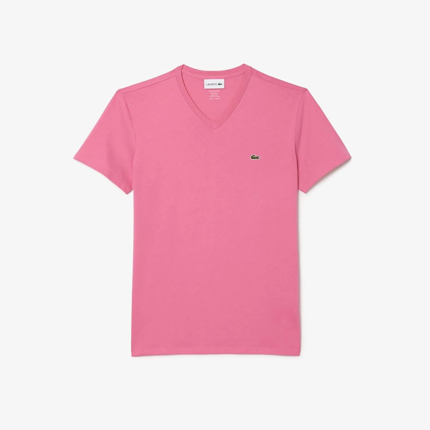 Lacoste Men's V Neck Cotton Pima T-Shirt