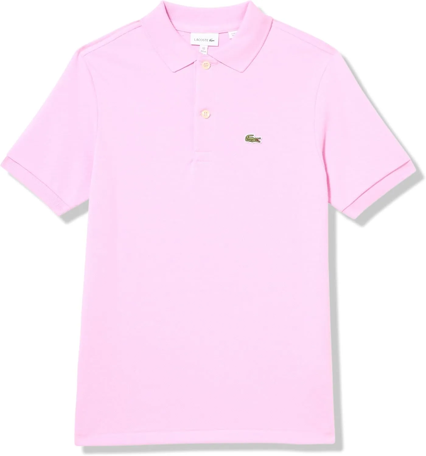 Lacoste Unisex child Kids Short Sleeve Classic Pique Polo