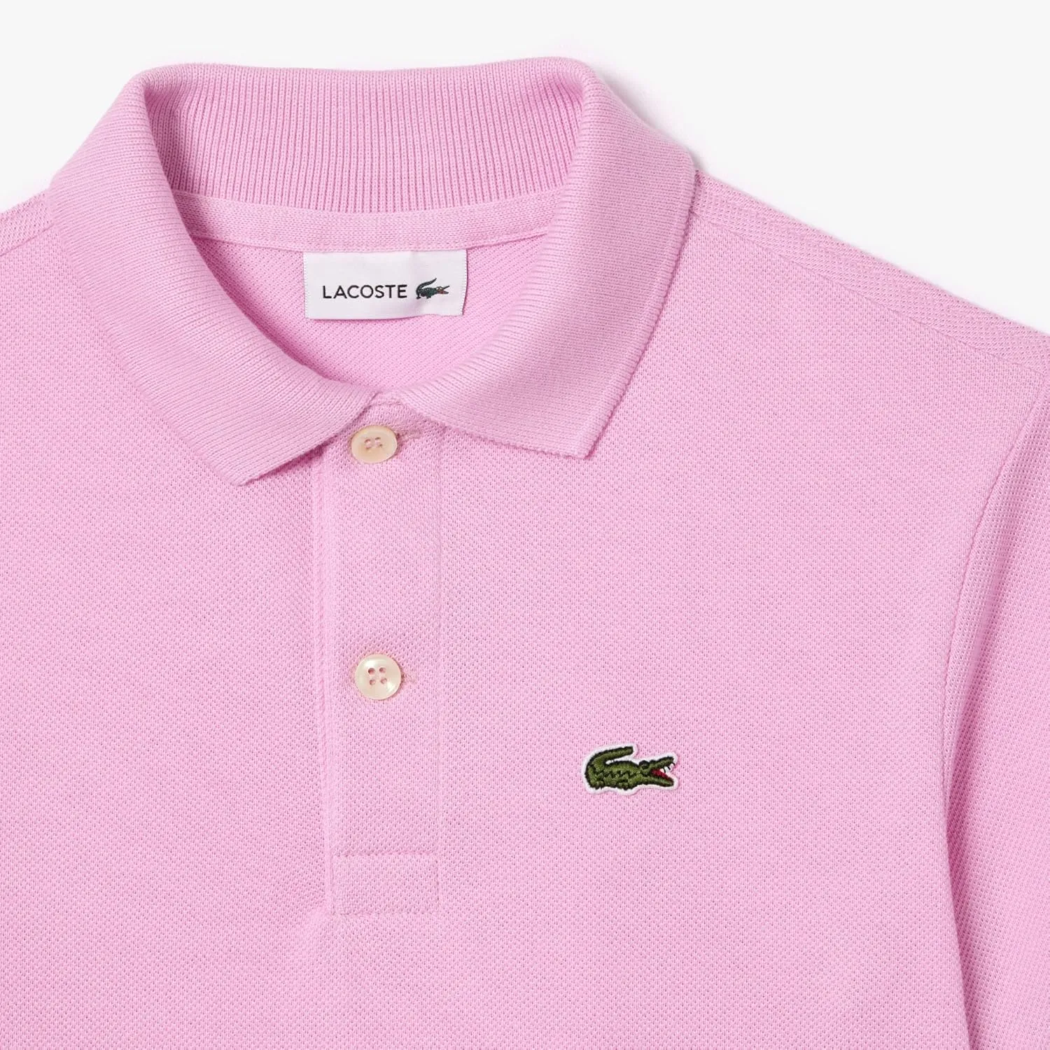 Lacoste Unisex child Kids Short Sleeve Classic Pique Polo